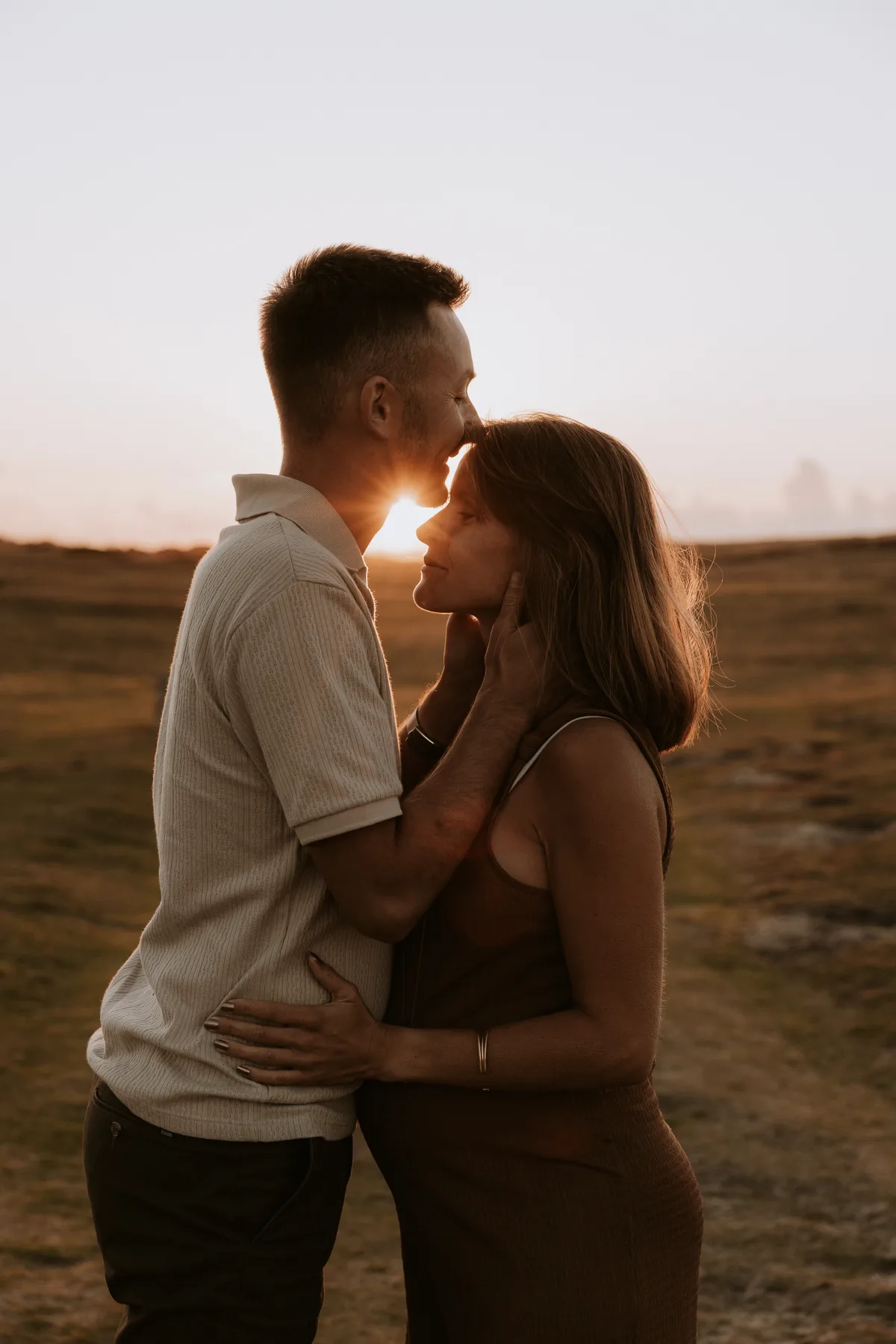 Séance couple coucher de soleil – Eronarts Brest